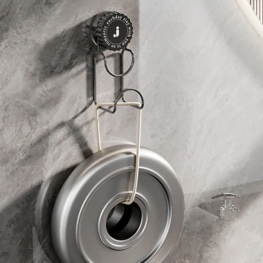Giá Cốc Hút Đa Năng Không Khoan Đục - Móc Treo Thau Chậu, Hút Chân Không, Chịu Lực Cao, Giá 23.550₫ 5