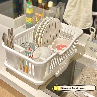 Giá để bát nhựa cao cấp, khay úp bát & kệ nhựa có lỗ thoát nước - 32.242₫