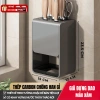 Giá để dao kéo và ống đựng đũa thìa HIKARI ED-93 - Treo tường, để bàn, thép carbon không gỉ, giá 195.000 10