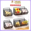 Giá để đồ nhà bếp, kệ gia vị hành tỏi 3 ngăn kèm miếng dính tường, giảm còn 23.500₫