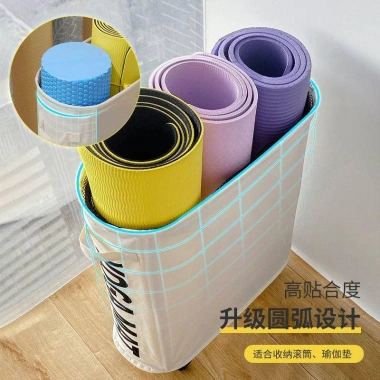 Giá để đồ Yoga Xe đẩy bánh xe, vải Oxford bền, dung lượng lớn - Giá ưu đãi 273.900 VND