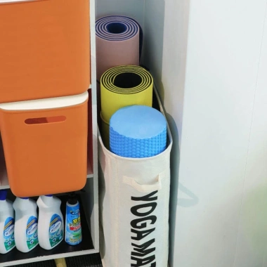 Giá để đồ Yoga Xe đẩy bánh xe, vải Oxford bền, dung lượng lớn - Giá ưu đãi 273.900 VND 9 Giá để đồ Yoga Xe đẩy bánh xe, vải Oxford bền, dung lượng lớn - Giá ưu đãi 273.900 VND 9