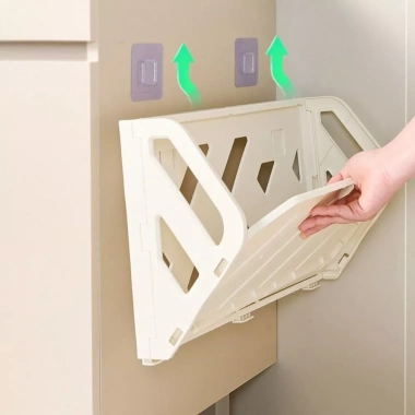 Giá Để Giày Gấp GAOSU Treo Tường Nhựa Không Đục Lỗ, Tiết Kiệm Không Gian, Dung Lượng Lớn cho Phòng Tắm - Giá 166.870 VND