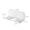 Giá để máy sấy tóc treo tường không cần đục lỗ – Chỉ 14.800đ, tiện cho phòng tắm 3