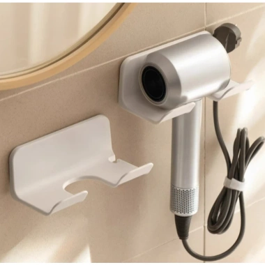 Giá để máy sấy tóc treo tường không cần đục lỗ – Chỉ 14.800đ, tiện cho phòng tắm 5 Giá để máy sấy tóc treo tường không cần đục lỗ – Chỉ 14.800đ, tiện cho phòng tắm 5