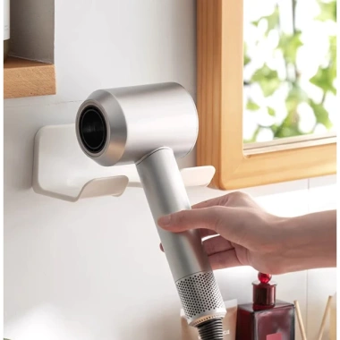 Giá để máy sấy tóc treo tường không cần đục lỗ – Chỉ 14.800đ, tiện cho phòng tắm 7 Giá để máy sấy tóc treo tường không cần đục lỗ – Chỉ 14.800đ, tiện cho phòng tắm 7