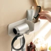 Giá để máy sấy tóc treo tường không cần đục lỗ – Chỉ 14.800đ, tiện cho phòng tắm 10