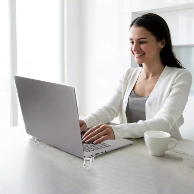 Giá đỡ bàn phím nâng cao, hỗ trợ chân laptop, chân máy tính - Giá 50.600 VND