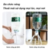 Giá đỡ bình nước 4-6.5L có vòi, tam giác chắc, nhựa an toàn, kệ ngược - Giá ưu đãi 4