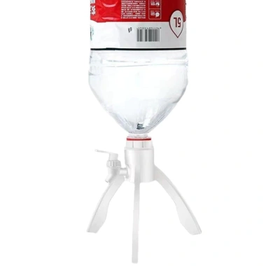Giá đỡ bình nước 4-6.5L có vòi, tam giác chắc, nhựa an toàn, kệ ngược - Giá ưu đãi 8