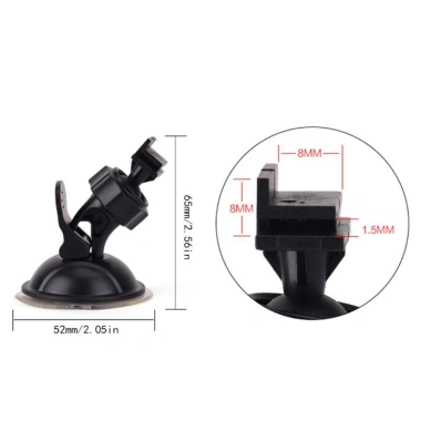 Giá đỡ camera hành trình 5 loại - Giác hút gắn kính chắn gió xe ô tô, chỉ 68.825₫ 7