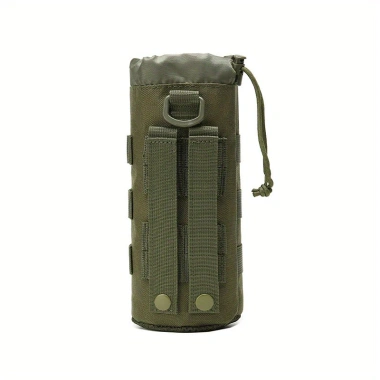 Giá đỡ chai nước Molle thể thao du lịch – Dây rút mở trên, đáy lưới, giảm giá 19%