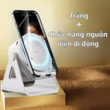 Giá đỡ điện thoại 4 trong 1 loa Bluetooth cảm ứng không dây, xoay 360 đèn LED - Đa năng, giảm giá 129.999 VND 8