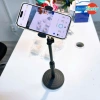 Giá đỡ điện thoại để bàn xoay 360° điều chỉnh độ cao, kẹp chặt livestream xem phim đa năng - Chỉ 20.800₫ 2