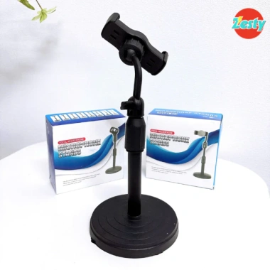 Giá đỡ điện thoại để bàn xoay 360° điều chỉnh độ cao, kẹp chặt livestream xem phim đa năng - Chỉ 20.800₫
