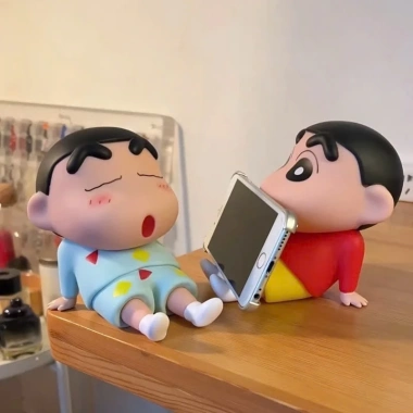Giá Đỡ Điện Thoại Di Động Crayon Shin-chan Dễ Thương - Đồ Trang Trí Hoạt Hình, Quà Tặng, 16.900 VND