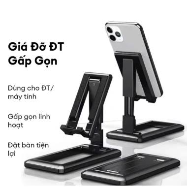 Giá đỡ điện thoại gấp gọn, kệ đa năng cho smartphone và tablet, siêu rẻ 17.287đ 3