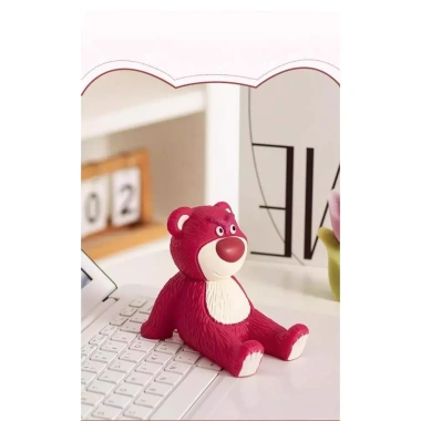 Giá Đỡ Điện Thoại Gấu Dâu Tây Dễ Thương Nhựa, Đặt Bàn Hình, Giá 14.551 VNĐ 2