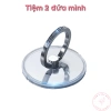 Giá Đỡ Điện Thoại Nhẫn Xoay 360 Độ Trong Suốt Đính Kim Cương Giả Giá 15.500 VND 4
