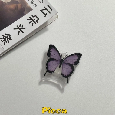 Giá Đỡ Điện Thoại Nơ Bướm Hoa Ngôi Sao Sang Trọng, Gấp Gọn Linh Hoạt Hàn Quốc 5