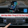 Giá Đỡ Điện Thoại Ô Tô Cảm Ứng Thông Minh Xoay 90° Sạc Không Dây Cao Cấp 2.025