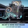 Giá đỡ điện thoại ô tô F18 cửa gió, sạc không dây, tự động xoay ngang, quan sát dễ dàng 399k 2