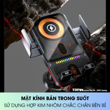 Giá đỡ điện thoại ô tô F18 cửa gió, sạc không dây, tự động xoay ngang, quan sát dễ dàng 399k 7 Giá đỡ điện thoại ô tô F18 cửa gió, sạc không dây, tự động xoay ngang, quan sát dễ dàng 399k 7
