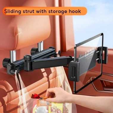 Giá đỡ điện thoại ô tô Hipacool - Giá đỡ máy tính bảng ghế sau, điều chỉnh từ tính 4.7-12.9 inch, giảm giá 20% 7