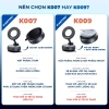 Giá đỡ điện thoại ô tô Kaston K009 - Keo nano siêu bám, hút chân không, xoay 360, gập gọn đa năng, giá ưu đãi 398.000đ 8