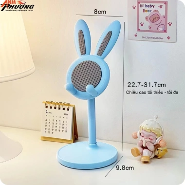 Giá đỡ điện thoại tai thỏ cute – Thiết kế đáng yêu, ổn định, giá chỉ 14.000 VNĐ