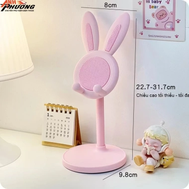 Giá đỡ điện thoại tai thỏ cute – Thiết kế đáng yêu, ổn định, giá chỉ 14.000 VNĐ