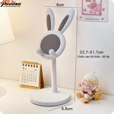 Giá đỡ điện thoại tai thỏ cute – Thiết kế đáng yêu, ổn định, giá chỉ 14.000 VNĐ 7 Giá đỡ điện thoại tai thỏ cute – Thiết kế đáng yêu, ổn định, giá chỉ 14.000 VNĐ 7