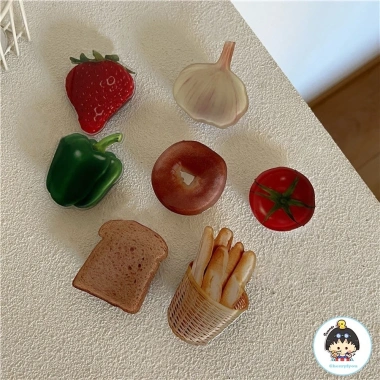 Giá Đỡ Điện Thoại Túi Khí Hình Bánh Mì và Trái Cây Vui Nhộn - Chỉ 41.800 VNĐ