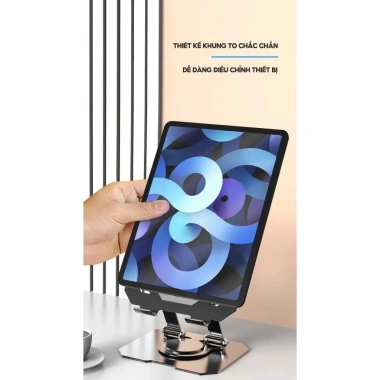 Giá đỡ điện thoại và iPad MOBRIX - Chân xoay 360°, tản nhiệt hợp kim, gấp gọn, giá 101.000đ