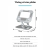Giá đỡ điện thoại và iPad MOBRIX - Chân xoay 360°, tản nhiệt hợp kim, gấp gọn, giá 101.000đ 7