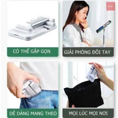 Giá Đỡ Gấp Gọn Đa Năng cho Điện Thoại, iPad, Laptop - Độ Cao Điều Chỉnh 88.521, Giá Siêu Tiết Kiệm 17.136₫