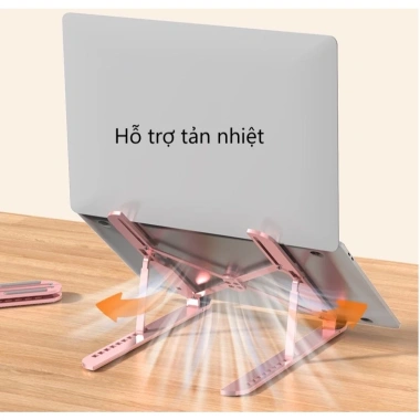 Giá đỡ gấp gọn ZJ5 hợp kim và túi vải chống mỏi cổ vai gáy cho laptop, iPad, Macbook – chỉ 75.000 VND 9