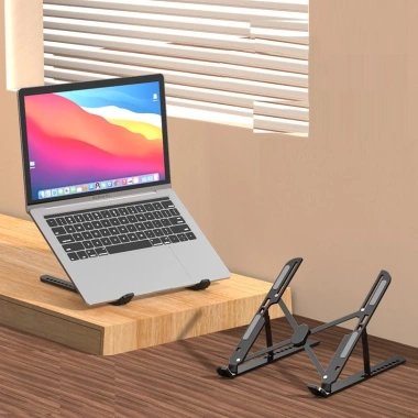 Giá đỡ gấp gọn ZJ5 hợp kim và túi vải chống mỏi cổ vai gáy cho laptop, iPad, Macbook – chỉ 75.000 VND 10