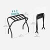 Giá Đỡ Hành Lý Gập Lại Baosity Nhẹ Di Động Bảo Quản Vali Du Lịch Phòng Khách Ký Túc Xá Chỉ 392.000đ 7