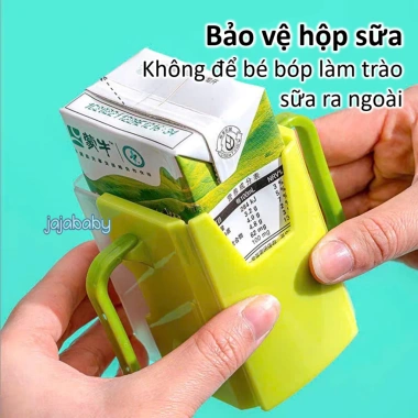 Giá đỡ hộp sữa MS349 – Khay đựng có quai cầm, bé tự uống dễ dàng, chỉ 16.800đ