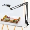 Giá đỡ iPad, điện thoại hợp kim nhôm 360 độ trục xoay 4 chiều, chống rung, chắc, gấp gọn 10
