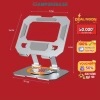 Giá đỡ iPad kim loại 360 độ xoay, tản nhiệt, gấp gọn - AMPEREEASE, chỉ 74.000₫