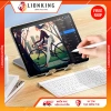 Giá đỡ iPad Laptop gấp gọn xoay 360° kim nhôm, silicon chống trượt - LionKing 8