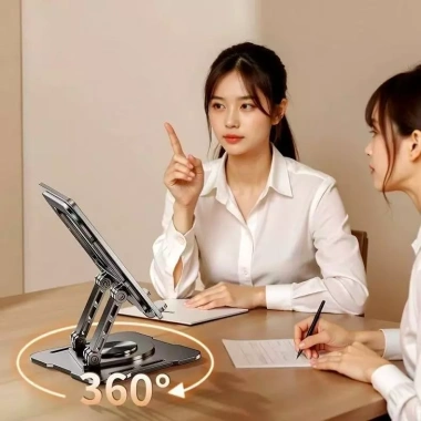 Giá Đỡ iPad & Laptop Xoay 360° Hợp Kim Thép Cao Cấp – Gập Gọn, Giá 75.800₫