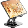 Giá đỡ iPad, máy tính bảng, điện thoại xoay 360 độ kim loại chắc chắn đa năng 5