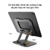 Giá đỡ iPad, máy tính bảng hợp kim nhôm xoay 360°, gập gọn tiện lợi - 75.000₫ 6