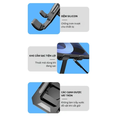Giá Đỡ Ipad P2 - Kệ Tablet Cao Cấp Xoay 360, Gấp Gọn Tiện Lợi, Tản Nhiệt, Chỉ 109.000 6