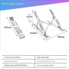 Giá đỡ kim loại N3 cho laptop và máy tính bảng - điều chỉnh góc, tản nhiệt tốt, gấp gọn, chỉ 115.000 VND 9