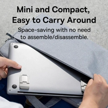 Giá đỡ làm mát laptop ZAOFAHUA hợp kim nhôm vô hình, tản nhiệt đa năng, chống trượt cho Dell Ultrabook - Giá 41.140₫