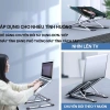 Giá đỡ laptop 2 tầng gấp gọn nhôm VNNETLAN - Độ cao điều chỉnh, tản nhiệt, giảm 99.000₫ 2